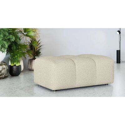 HOME AFFAIRE Tuure Hocker - Velours, Handgefertigt, FSC Holz HOME AFFAIRE Tuure Hocker - Velours, Handgefertigt, FSC Holz