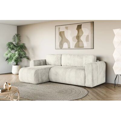 INOSIGN Zacharia Weiß L-Form Sofa mit Stauraum - Sofa INOSIGN Zacharia Weiß L-Form Sofa mit Stauraum - Sofa
