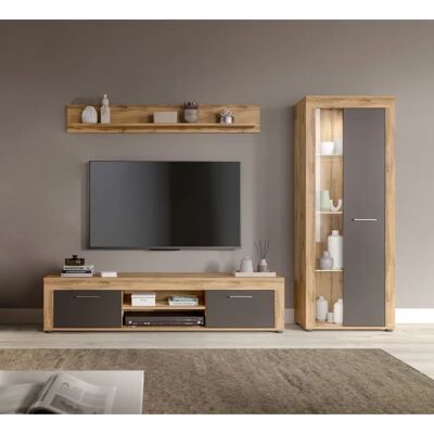 INOSIGN Aosta Wohnzimmer-Set - Modern, Grau, 235cm INOSIGN Aosta Wohnzimmer-Set - Modern, Grau, 235cm