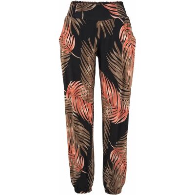 LASCANA Modell Gr. 40 - Palmblätterdruck Casual Hose LASCANA Modell Gr. 40 - Palmblätterdruck Casual Hose