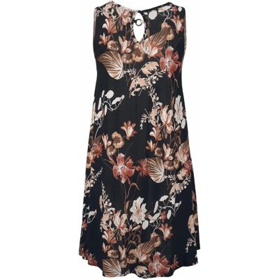 LASCANA Strandkleid - V-Ausschnitt, Allover-Druck, 100% Viskose - Strandkleid LASCANA Strandkleid - V-Ausschnitt, Allover-Druck, 100% Viskose - Strandkleid