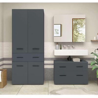 INOSIGN Skara Hochschrank - grau INOSIGN Skara Hochschrank - grau