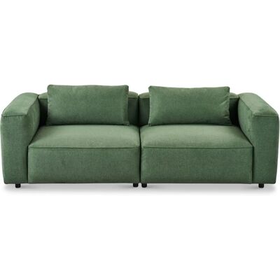 Andas Tvinnet Nordic Sofa - Dunkelgrün, 3-Sitzer, Skandinavischer Stil Andas Tvinnet Nordic Sofa - Dunkelgrün, 3-Sitzer, Skandinavischer Stil