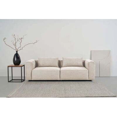 Andas Tvinnet Beiges Tiefes Sofa - 3-Sitzer Andas Tvinnet Beiges Tiefes Sofa - 3-Sitzer