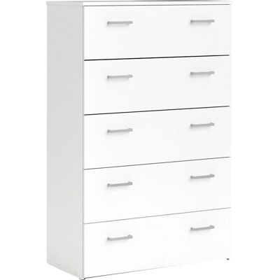 Home Affaire Space Kommode - 5 Schubladen Weiß Aufbewahrung Home Affaire Space Kommode - 5 Schubladen Weiß Aufbewahrung