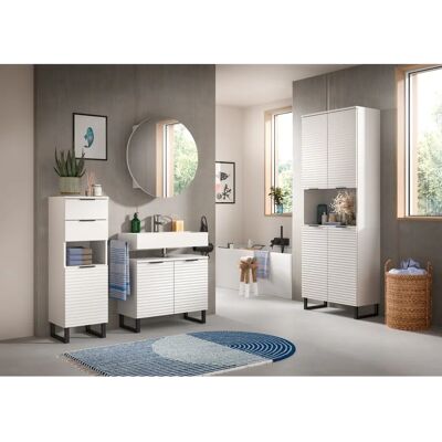 Welltime Litica - Moderner Badschrank - Weiß Welltime Litica - Moderner Badschrank - Weiß