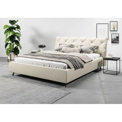 Leonique Elloree Bis 200cm Bouclé Polsterbett - Schlafzimmermöbel Leonique Elloree Bis 200cm Bouclé Polsterbett - Schlafzimmermöbel