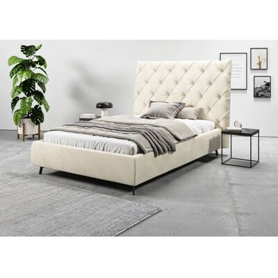 Leonique Maxime - Polsterbett in Beige - Betten Leonique Maxime - Polsterbett in Beige - Betten