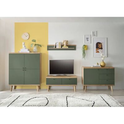 INOSIGN MAVAS Grünes Lowboard - Sideboard INOSIGN MAVAS Grünes Lowboard - Sideboard