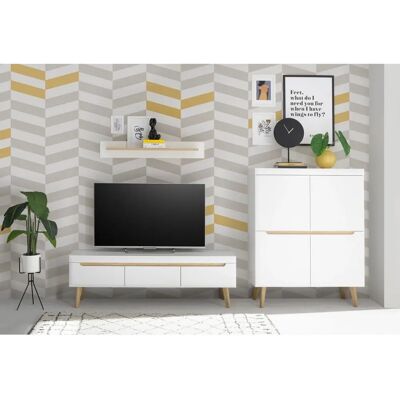 INOSIGN Torge Wohnwand - Lowboard, Highboard, Wandregal INOSIGN Torge Wohnwand - Lowboard, Highboard, Wandregal