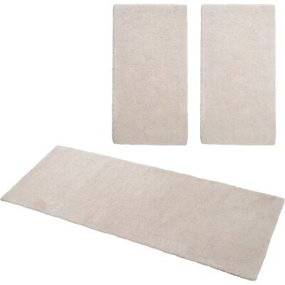 my home Selection Magong Hochflor-Bettumrandung - U-Form, Beige, 25mm Hoch my home Selection Magong Hochflor-Bettumrandung - U-Form, Beige, 25mm Hoch