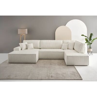 Andas Finnley U-Form XXL Sofa - Schlafsofa mit Bettfunktion skandinavisches Design Andas Finnley U-Form XXL Sofa - Schlafsofa mit Bettfunktion skandinavisches Design