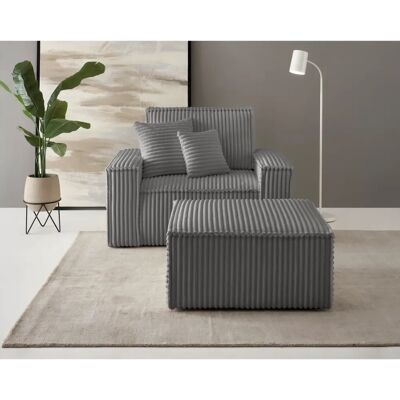 andas Finnley Grau Zweisitzer - Couch andas Finnley Grau Zweisitzer - Couch