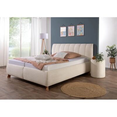 MAINTAL Hügeldorf Bett mit Stauraum - 180x200cm, Beige MAINTAL Hügeldorf Bett mit Stauraum - 180x200cm, Beige