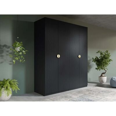 Leonique Bellot Kleiderschrank - 4 Einlegeböden, 2 Kleiderstangen Leonique Bellot Kleiderschrank - 4 Einlegeböden, 2 Kleiderstangen
