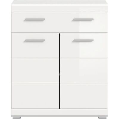 INOSIGN Siena Unterschrank - Weiß Hochglanz MDF - 74cm Breite INOSIGN Siena Unterschrank - Weiß Hochglanz MDF - 74cm Breite