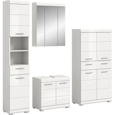 INOSIGN Siena 4-teiliges Badmöbel-Set - Hochschrank INOSIGN Siena 4-teiliges Badmöbel-Set - Hochschrank