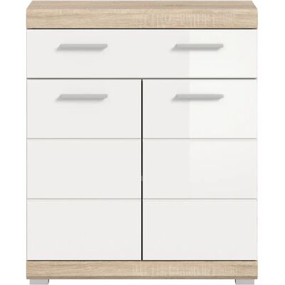 INOSIGN Siena Unterschrank - weiß, Eiche, 74cm INOSIGN Siena Unterschrank - weiß, Eiche, 74cm