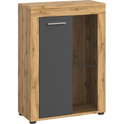 INOSIGN Aosta - Vitrine - 60x88x35 cm - Grau INOSIGN Aosta - Vitrine - 60x88x35 cm - Grau