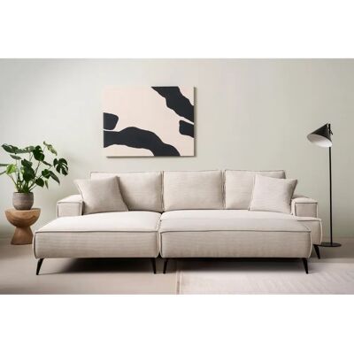 andaz Nordic Interior L-Form Sofa-Set - Beige andaz Nordic Interior L-Form Sofa-Set - Beige