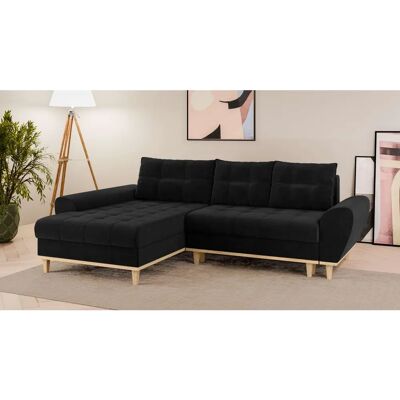 Home affaire Ahrdorf - Schlafsofa mit Stauraum - Schwarz Home affaire Ahrdorf - Schlafsofa mit Stauraum - Schwarz