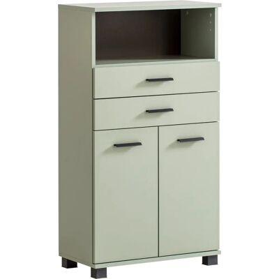 WELLTIME Palermo Badschrank - FSC-zertifizierter Holz, grün Pistazie WELLTIME Palermo Badschrank - FSC-zertifizierter Holz, grün Pistazie