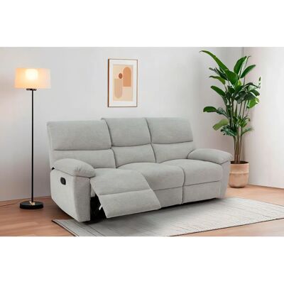 Home affaire - LANNOY - hellgrau - 3-Sitzer - Sofa Home affaire - LANNOY - hellgrau - 3-Sitzer - Sofa