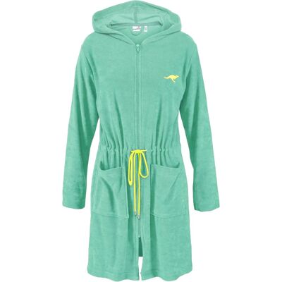 Kangaroos Kira Kurzer Hoodie Bademantel - Bademantel Kangaroos Kira Kurzer Hoodie Bademantel - Bademantel