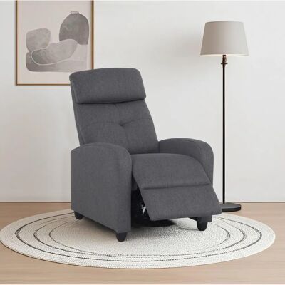 Home affaire - VESOUL - Anthrazit - Webstoff - Sessel Home affaire - VESOUL - Anthrazit - Webstoff - Sessel
