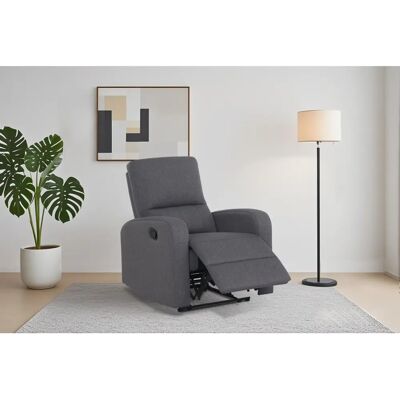HOME AFFAIRE - TOURNAY - dunkelgrau - Armchair HOME AFFAIRE - TOURNAY - dunkelgrau - Armchair