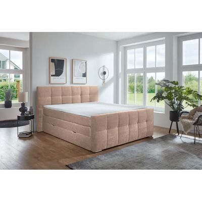 Places of Style - Rosà - Sand - 204x224 - Boxspringbett Places of Style - Rosà - Sand - 204x224 - Boxspringbett
