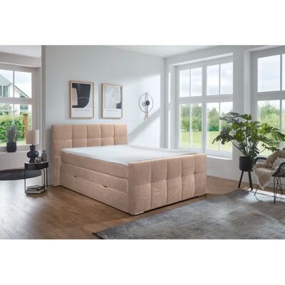 Places of Style - Rosà - Sand beige - 184x224 cm - Boxspringbett Places of Style - Rosà - Sand beige - 184x224 cm - Boxspringbett
