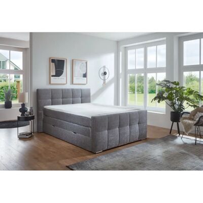 Places of Style - Rosà - Silber - 184x224 - Boxspringbett Places of Style - Rosà - Silber - 184x224 - Boxspringbett