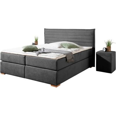 Home affaire - Östermoor - anthrazit - Boxspring bed Home affaire - Östermoor - anthrazit - Boxspring bed