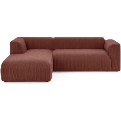 INOSIGN Genton L-Form Sofa - Rot, Polyester, Handgefertigt INOSIGN Genton L-Form Sofa - Rot, Polyester, Handgefertigt
