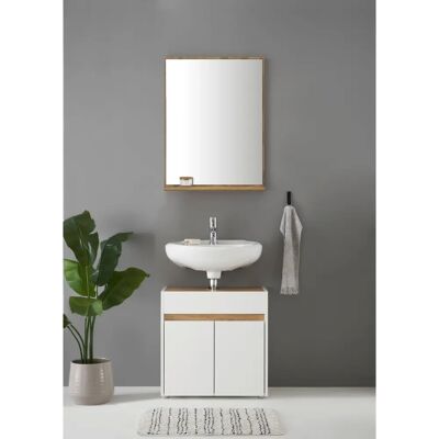 INOSIGN CITY/ GIRON Badezimmer-Set - Weiß, 60cm breit, 199cm hoch INOSIGN CITY/ GIRON Badezimmer-Set - Weiß, 60cm breit, 199cm hoch