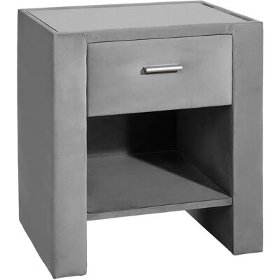 Home Affaire Nachttisch - Glasplatte - 1 Schublade - 1 Fach - Hergestellt in Deutschland Home Affaire Nachttisch - Glasplatte - 1 Schublade - 1 Fach - Hergestellt in Deutschland