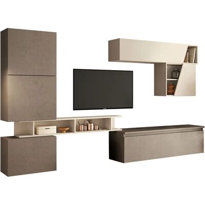 INOSIGN Infinity Medienwand - Bronzo / Cashmere - 7tlg. Modernes TV-Set INOSIGN Infinity Medienwand - Bronzo / Cashmere - 7tlg. Modernes TV-Set