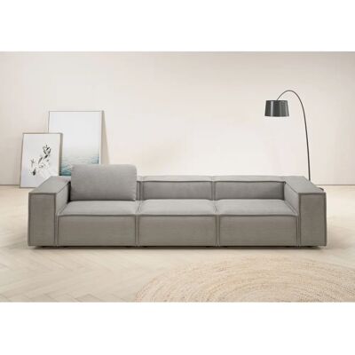 Places of Style - Watertown - Grau - 336 cm - Feincord - Sofa Places of Style - Watertown - Grau - 336 cm - Feincord - Sofa