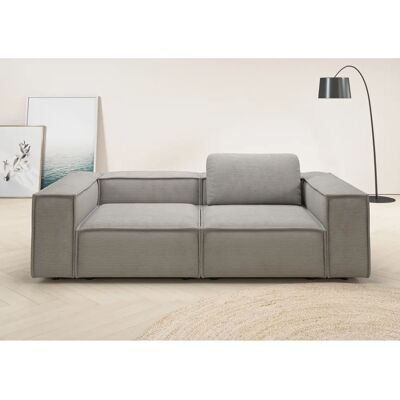 Places of Style - Watertown 2-Sitzer - Grau - Sofa Places of Style - Watertown 2-Sitzer - Grau - Sofa