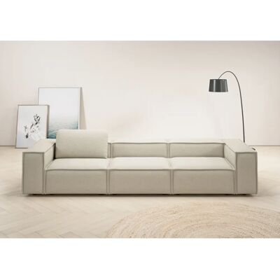 Places of Style - Watertown - 3,5-Sitzer - Sand - Sofa Places of Style - Watertown - 3,5-Sitzer - Sand - Sofa