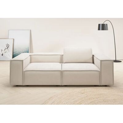 PLACES OF STYLE Watertown - Modernes 2-Sitzer Sofa in Beige PLACES OF STYLE Watertown - Modernes 2-Sitzer Sofa in Beige
