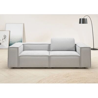 Places of Style Watertown Sofa - Modernes Grau 246cm - Sofas Places of Style Watertown Sofa - Modernes Grau 246cm - Sofas