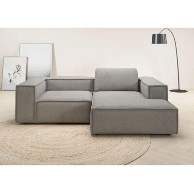 Places of Style - Watertown - Grau - 246cm - Ecksofa Places of Style - Watertown - Grau - 246cm - Ecksofa
