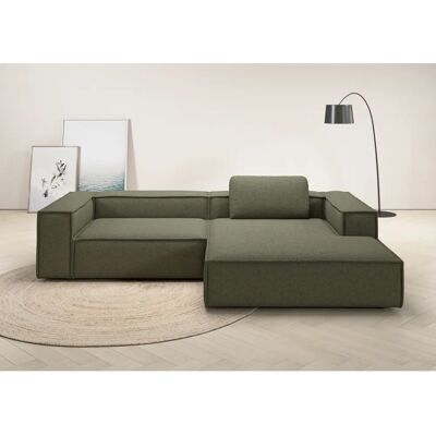 Places of Style Watertown grün 306 cm Longchair rechts Sofa Places of Style Watertown grün 306 cm Longchair rechts Sofa