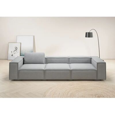 Places of Style Watertown - Modernes 3,5-Sitzer - Grau - 336cm Places of Style Watertown - Modernes 3,5-Sitzer - Grau - 336cm