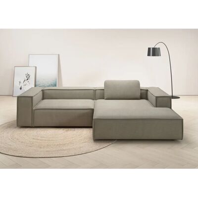 Places of Style Watertown Taupe L-Form Sofa - Sofas Places of Style Watertown Taupe L-Form Sofa - Sofas