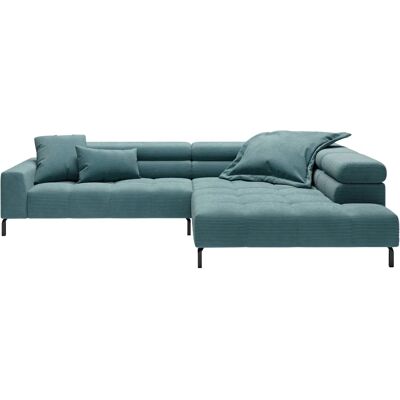 Places of Style - Cleveland L-Form - Petrol - 311 cm - Sofa Places of Style - Cleveland L-Form - Petrol - 311 cm - Sofa