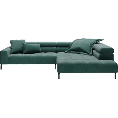 Places of Style - Cleveland - grün - L-Form - Sofa Places of Style - Cleveland - grün - L-Form - Sofa