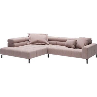 Places of Style - Cleveland - Rosa - 311 cm - Corner Sofa Places of Style - Cleveland - Rosa - 311 cm - Corner Sofa